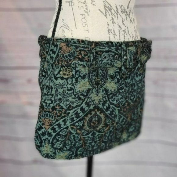 Free Peole On-The Go Jaquard Mini Skirt -6 - Picture 7 of 7